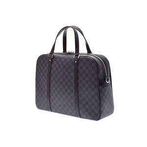 Louis Vuitton Graphite leather trim Jorn Damier briefcase canvas